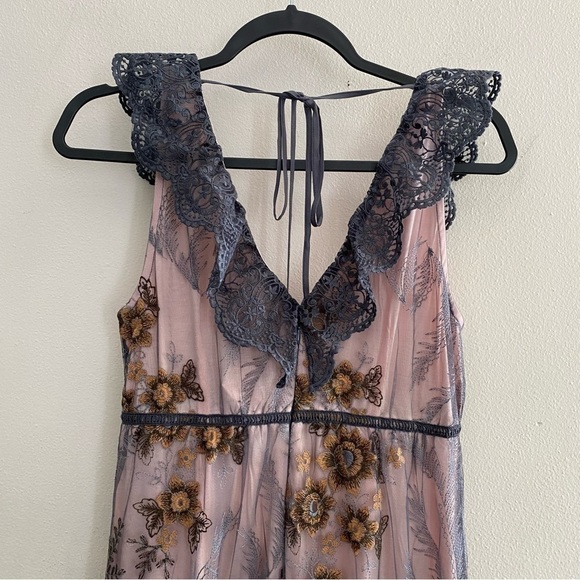 Sundance Lace Cardinal Embroidered Floral Dress - Picture 9 of 15